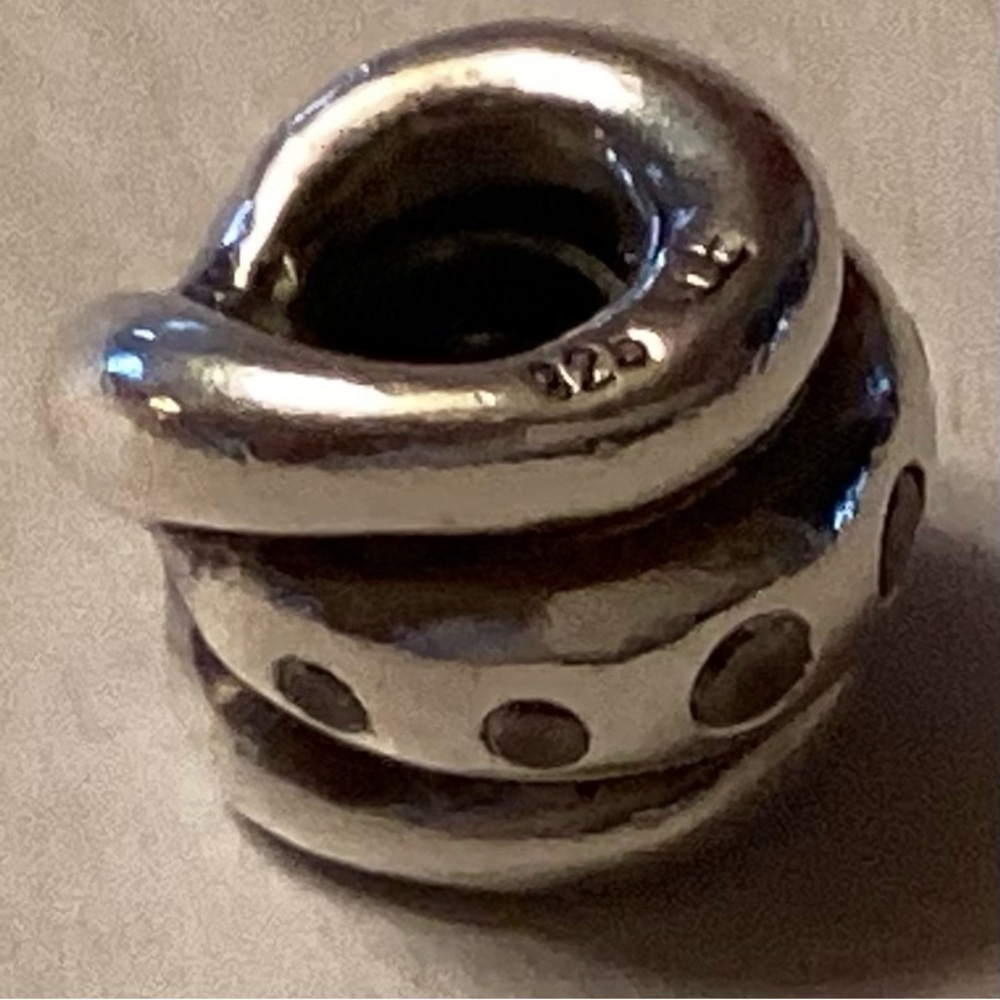 Pandora Champagne Swirl Charm